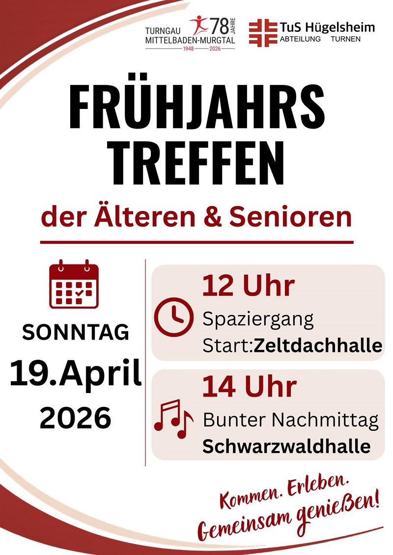 Mehr über den Artikel erfahren Frühjahrstreffen der Älteren und Senioren