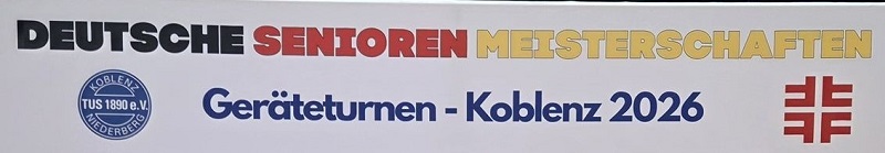Mehr über den Artikel erfahren Deutsche Seniorenmeisterschaften Gerätturnen in Koblenz
