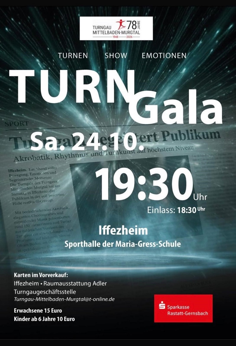 Mehr über den Artikel erfahren Turngala 2026